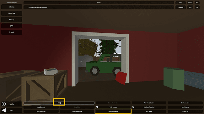 Gestión del Servidor Unturned