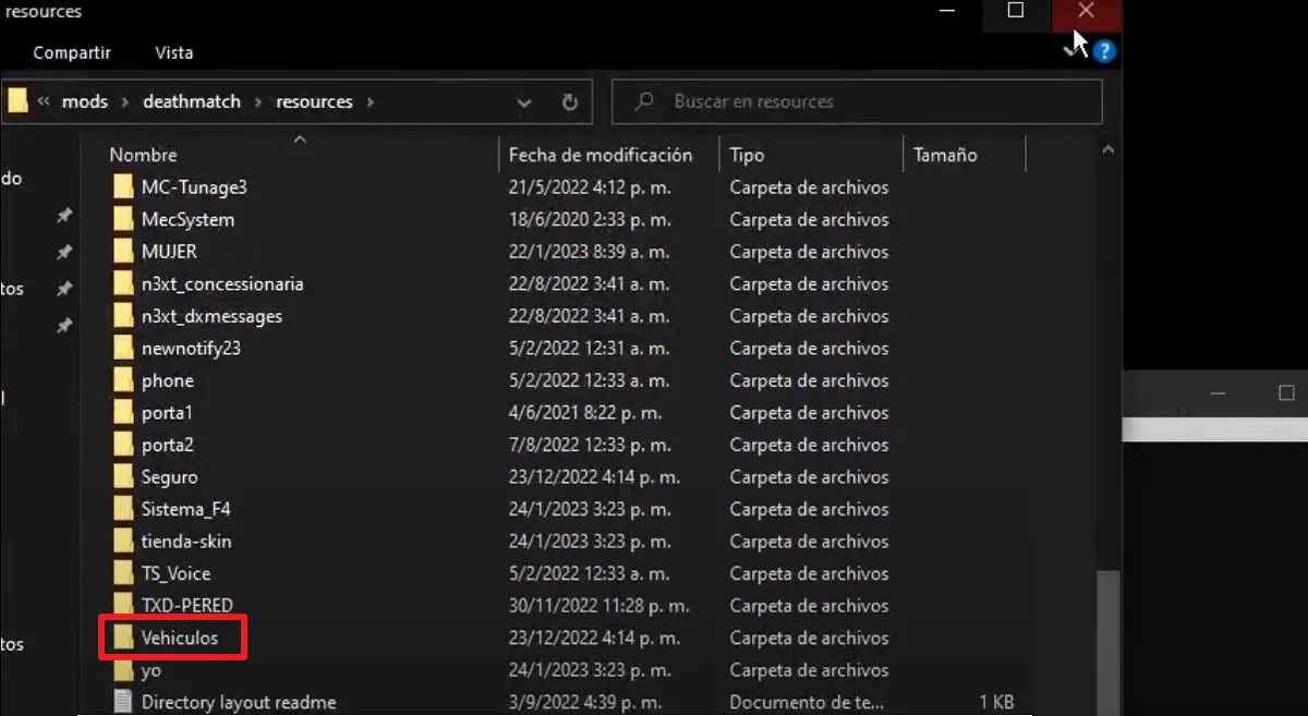 Preparar la Carpeta de Recursos en tu Servidor