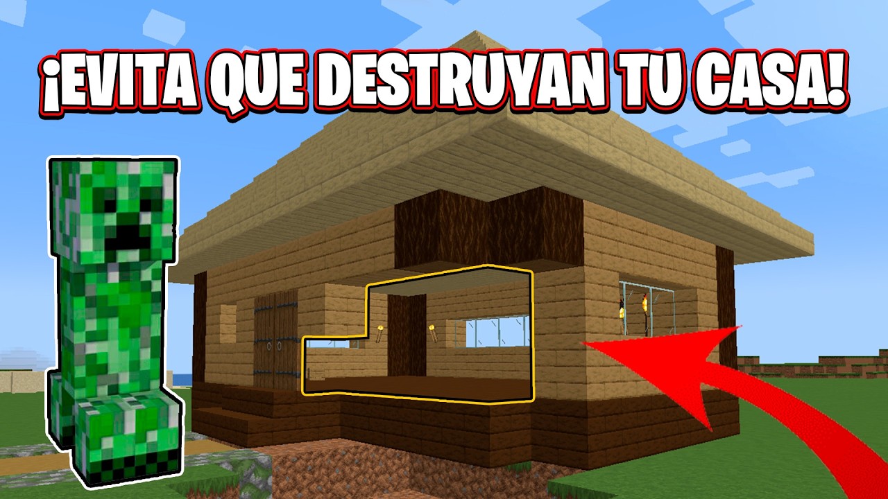 Cómo Proteger tu Base de los Creepers en Minecraft