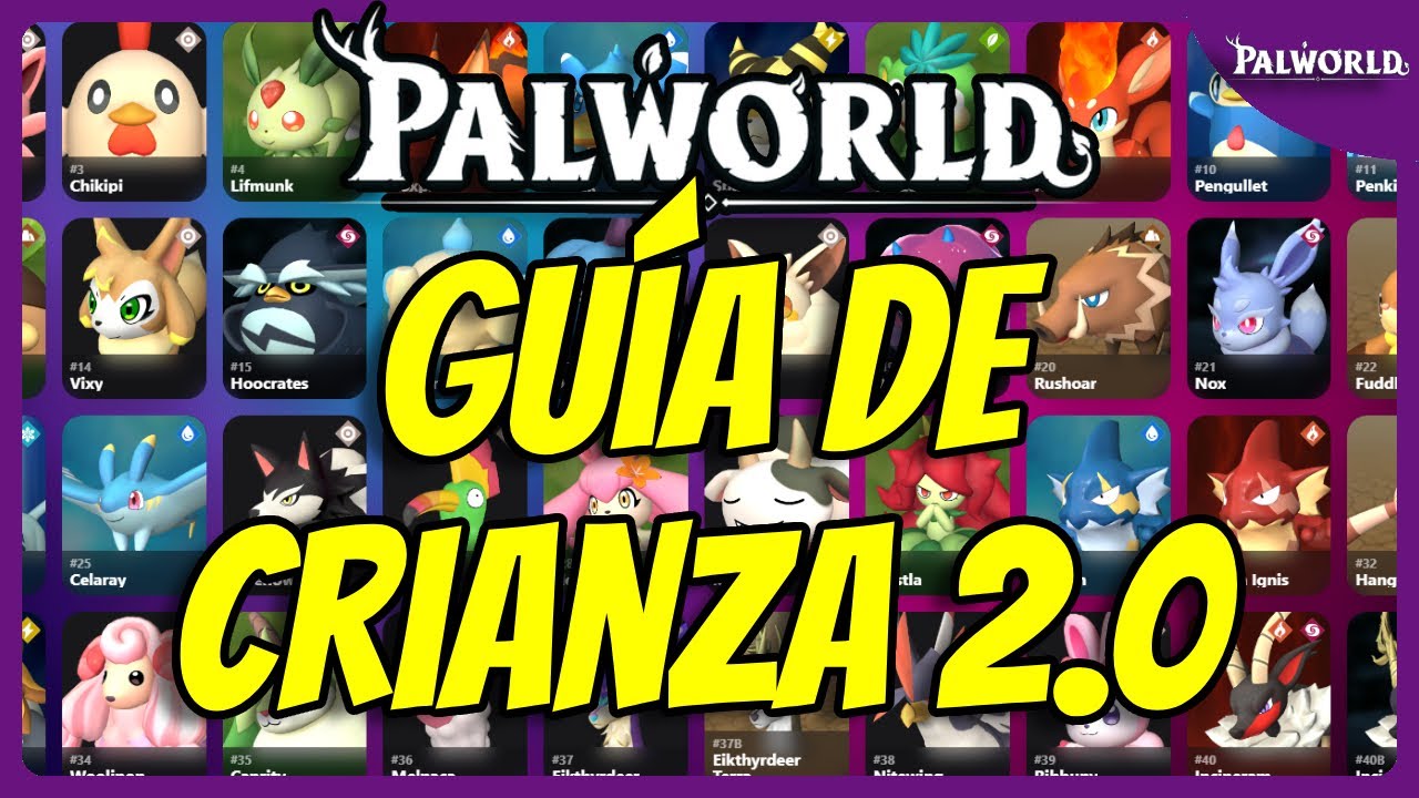 Domina la Crianza de Pals en Palworld