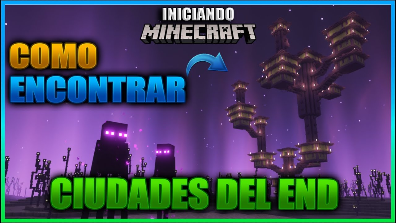 End City en Minecraft Cómo Encontrar Ciudades del Fin