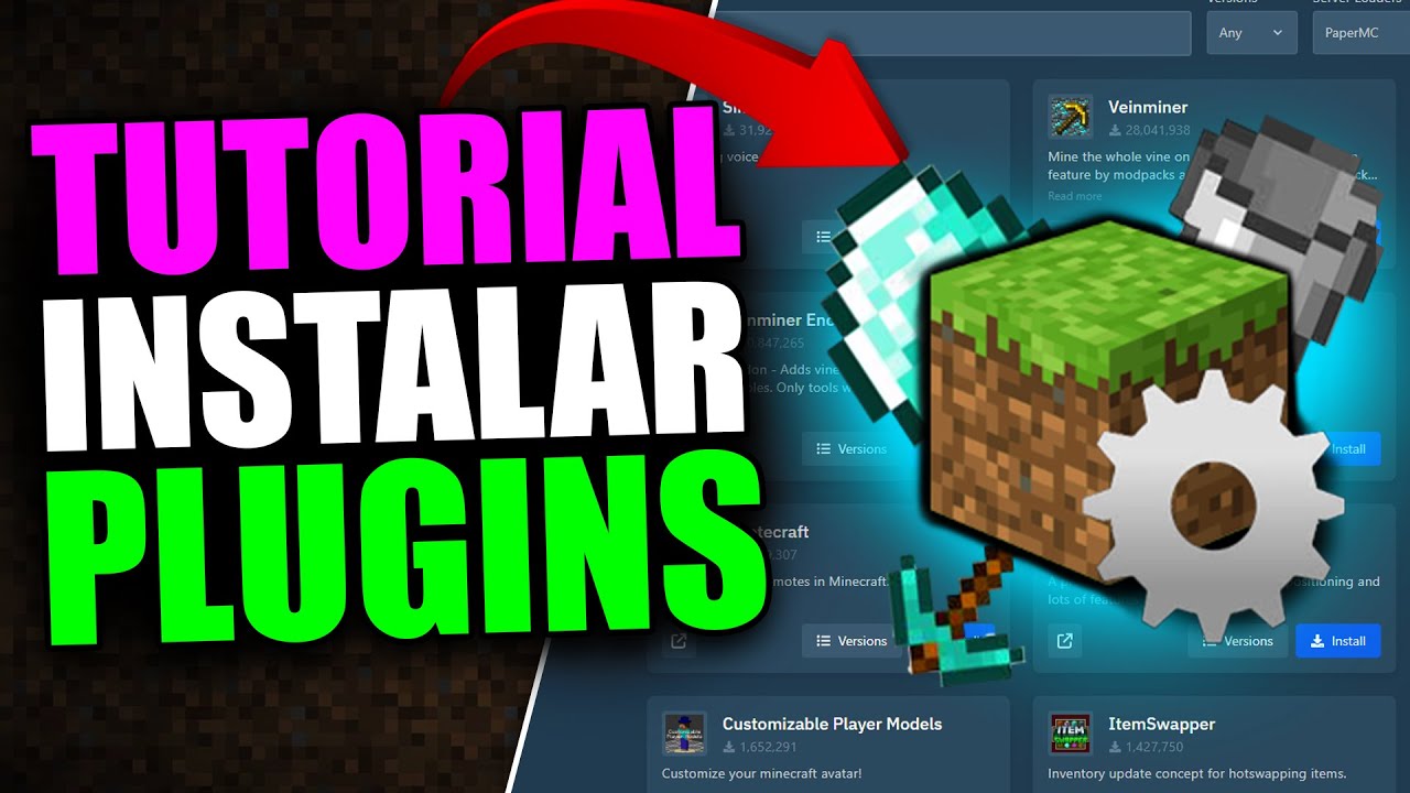 Cómo Instalar Plugins en Servidor Minecraft Paper/Purpur sin Perder Rendimiento | Guía