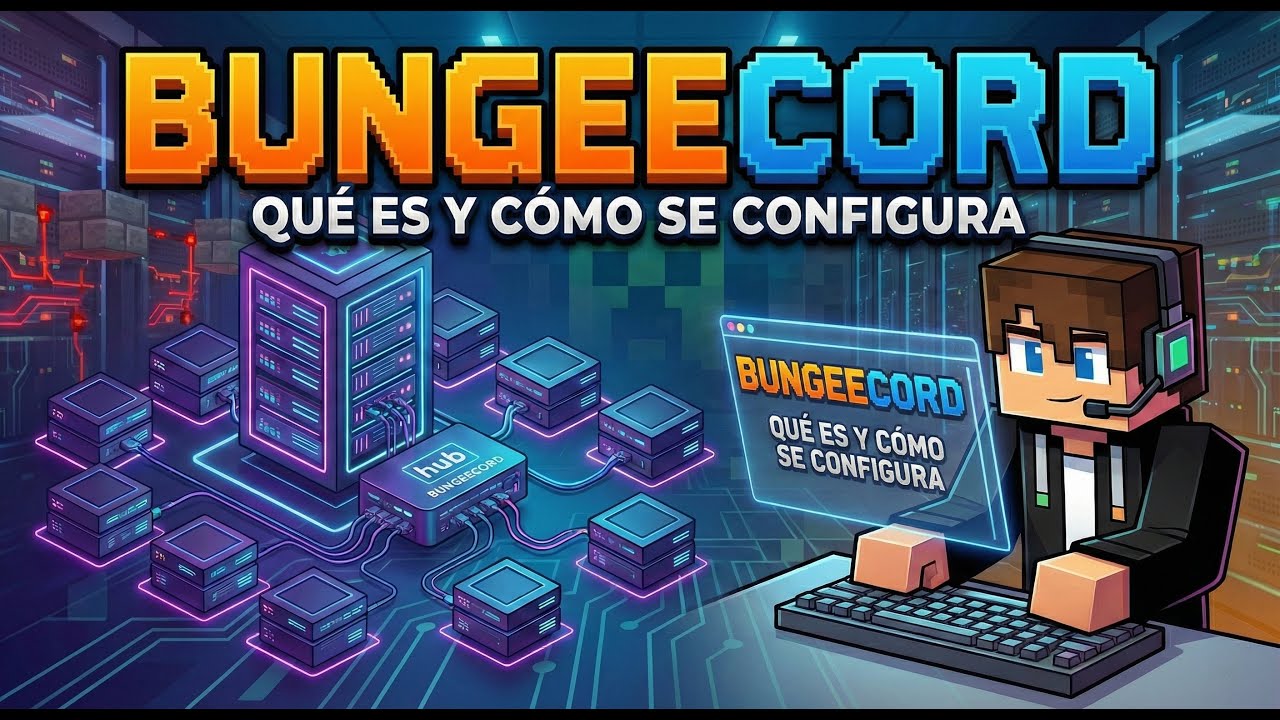 Cómo Configurar BungeeCord para Conectar Servidores Minecraft