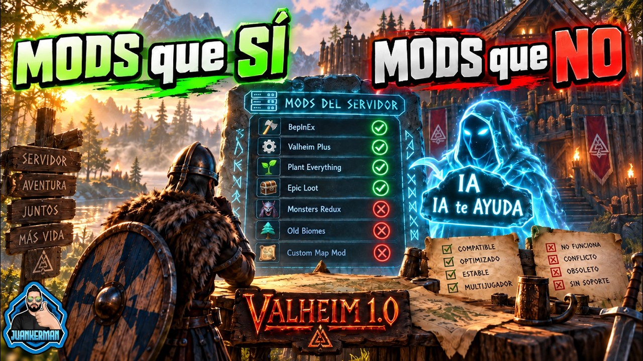 Mejores mods para servidor Valheim compatibles con Deep North